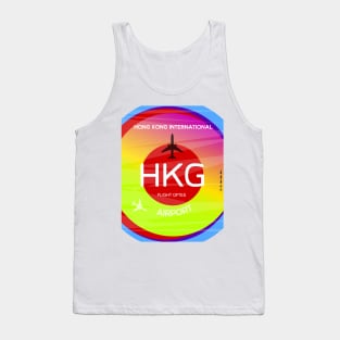 HKG Hong Kong Airport code Tank Top